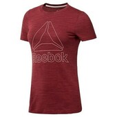 T-shirts M. Korte ærmer Reebok Sport  El Marble Logo Tee