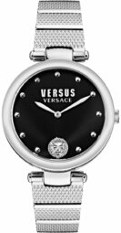 Versus By Versace Dameur Vsp1g0421 Los Feliz Sort/stål Ø34 Mm
