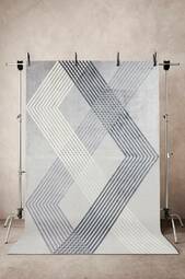 Cuneo Viskosetæppe 200x300 Cm Grå
