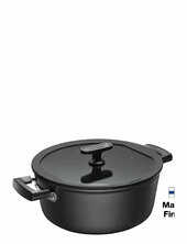 Hard Face Casserole 5l W/lid Fiskars Black