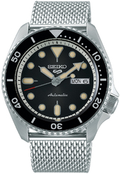 Seiko Herreur Srpd73k1 Sort/stål Ø43 Mm