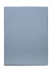 Lbrush Fitted Sheet Lacoste Home Blue