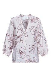 Sisters Point - Bluse - Viaba-sh5 - Rose/bordeaux