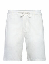 Aklt James Cot/linen Ela Shorts Anerkjendt White