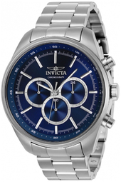 Invicta Herreur 29164 Specialty Blå/stål Ø48 Mm