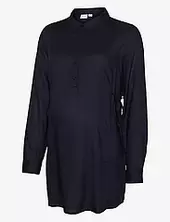 Mlebba Lia L/s Wo Tunic 2f Mamalicious Navy