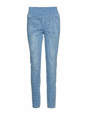 Pants From Freequent In A Soft Denim. The Pants Have A Simple Silhouette With An Free/quent Blue