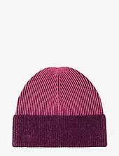 Beanie Plaited Colorblock Tom Tailor Pink