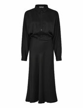 Srstormy Midi Dress Soft Rebels Black
