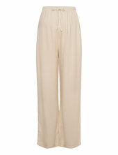 Mlsilvia Wo Pants Hw Mamalicious Beige