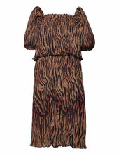 Pleated Georgette Ganni Brown