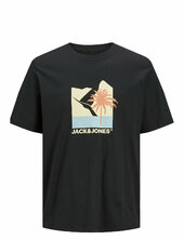 Jjbarbados Tee Ss Crew Neck Jack & J S Black