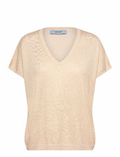 Mscarlina Batsleeve Knit Tee Minus Orange
