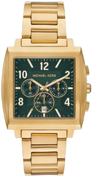 Michael Kors Herreur Mk9229 Rhys Grøn/gul Guldtonet Stål