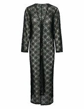 Pcatilde Ls Lace Ankle Kimino Sww Pieces Black