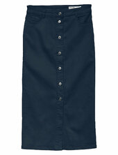 Vmwild Alvida Button Hr 7/8 Clr Skirt Vero Moda Navy