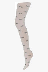 Tights Logo Microfiber - White - Hype The Detail - Hvid L/xl