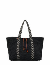 Paper Straw Pheobe Bag Becksöndergaard Black