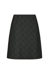Neo Noir - Nederdel - Lunna Check Short Skirt - Antracit