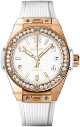 Hublot Dameur 485.oe.2080.rw.1204 Big Bang 33mm Hvid/gummi Ø33 Mm