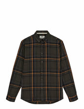 Akleif Flannel Check Shirt Anerkjendt Brown