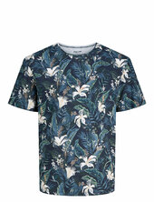 Jjebryan Aop Tee S/s O-neck Sn Jack & J S Navy