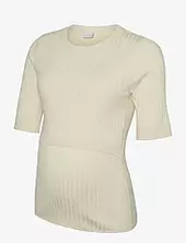 Mlnewsiv June 2/4 Knit Top 2f Mamalicious Cream
