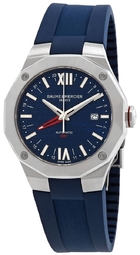 Baume & Mercier Herreur M0a10659 Riviera Blå/gummi Ø42 Mm