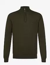 Greyson Half-zip Merino Knit Les Deux Khaki