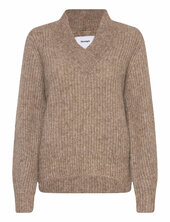 Nuzindi V-neck Pullover Nümph Brown