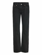 Arrow Low Rise Regular Straight Leg Jeans Weekday Black