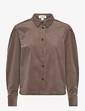 Slhelle Shirt Soaked In Luxury Brown