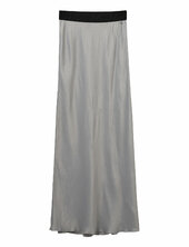 Mmbriana Glossi Skirt Mos Mosh Grey