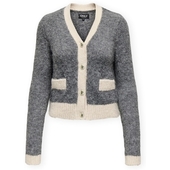 Cardigans Only  Maggie Life Cardigan - Medium Grey Melange