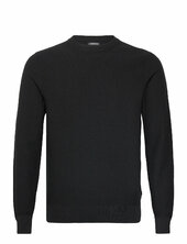 M Cotton Structure Sweater J. Lindeberg Black