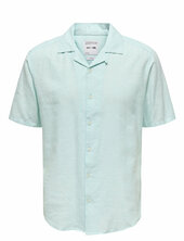 Onscaiden Life Ss Solid Resort Linennoos Only & Sons Blue