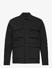 Nylon Overshirt Resteröds Black