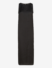 Black Textured Midi-dress Mango Black