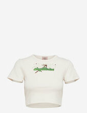 T-shirt Ss Barbara Kristoffersen By Rosemunde White