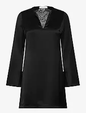 Dress W/ Lace Detail Rosemunde Black