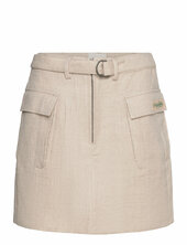 Gorti Linen Skirt Holzweiler Beige