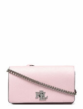 Crosshatch Crossbody Turn-lock Tech Case Lauren Ralph Lauren Pink