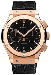 Hublot Herreur 521.ox.1181.lr Classic Fusion Sort/læder Ø45 Mm