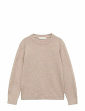 Essential Cotton-blend Sweater Mango Beige