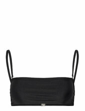Shimmer Bandeau Bikini Top Filippa K Black