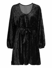 Objsheren L/s Short Dress 124 Object Black