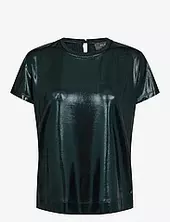 Mmnivola O-neck Metallic Tee Mos Mosh Green