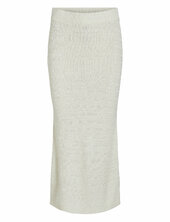 Vimargot Midi Knit Skirt/ln Vila White