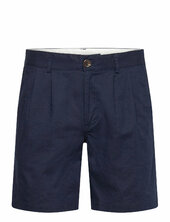 Linowbbgermain Shorts Bruuns Bazaar Navy