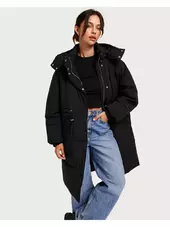 Samsøe Samsøe Hana Drawstring Coat 14887 Puffer Jackets Black